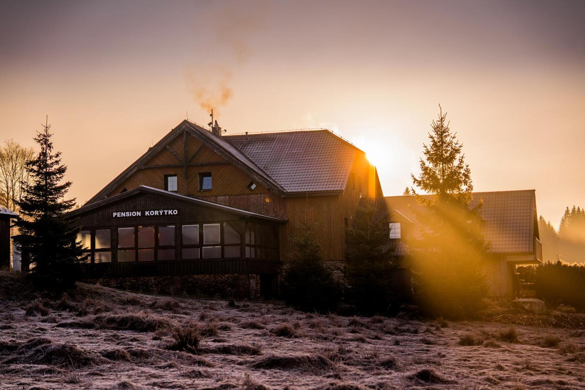 Pension Korytko Horska Kvilda Bagian luar foto